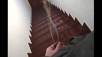 Pee Down The Metro Stairs