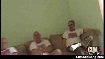 Group Fuck Facials - Cumandbang.com 27 - interracial, blowjob, group, ebony, oral - Video 5511849