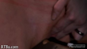 Stripping Inside A Tiny Metallic Cage - Video 5458269