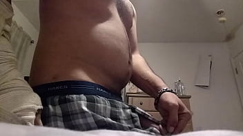 Young Sexy Latino Showing Off Big Cock
