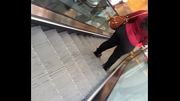 Thick Chick On The Elevator With Big Booty