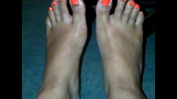 Orange Redbone Toes