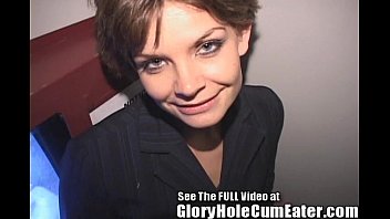 Office Manager Sucking Off Strangers In Seedy Tampa Gloryhole