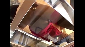 Skinny Blonde With Braces Masturbates In Stockings