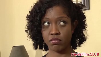 Ebony Babysitter Pussyfucked Before Facial