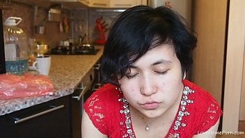 Cute Girl In A Red Dress