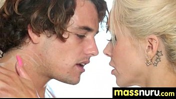 Nuru Massage Ends With A Hot Shower Fuck 24 - hardcore, massage, masseuse, nuru, nurugel - Video 5429685