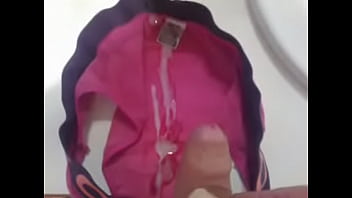 Wank And Cum On Gf Pink Panties