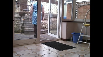 Johana Walks Into Garden