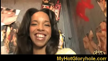 Gloryhole Initiations : Gorgeous Babe Sucks Dick 26