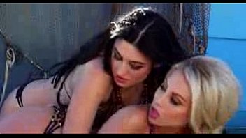 3 Playboy Girls Getting Wild In Water Boat