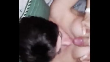 Through Her Tits Her Mouth