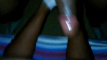 Gaping Ebony Teen Pussy