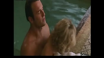 Kelly Carlson Wet Sex Scene In Indoor Pool