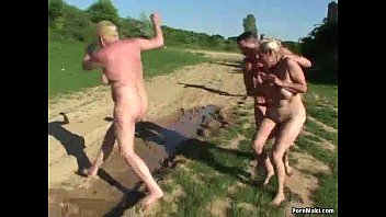Grannies Get Fucked In The Mud