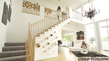 Busty Les Filmed Banging