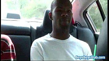 Huge Black Stud Breeding White Gay Muscular Guy 19