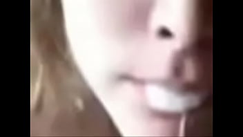 She Gags And Struggle' Hard With Herself After He Feeded Her