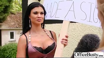 Sex Tape In Office With Round Big Boobs Girl (jasmine Loulou) Movie-14