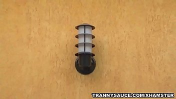 Hd Shemale Honey Patricia Sabatine Tugs Her Hard Cock