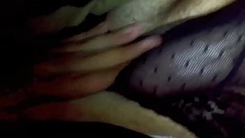 Rubbing Lacey Little Cock