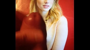 Emma Roberts Cum Tribute 1