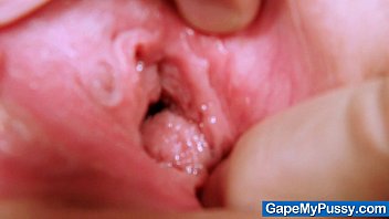 Gorgeous Babe Kattie Gold Filthy Pussy Gape