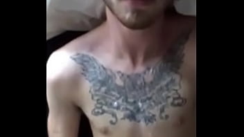 Tattooed Twink Gets Plowed, Cums On Face