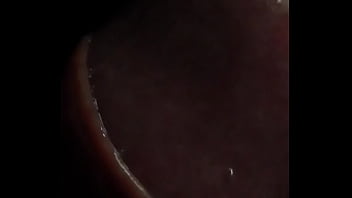 Stroking A 8 Inch Slimy Cock