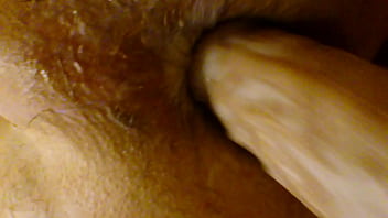 8inch Dildo Gaping My Ass