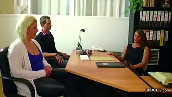 Female Casting Agent Fuck With German Hot Couple