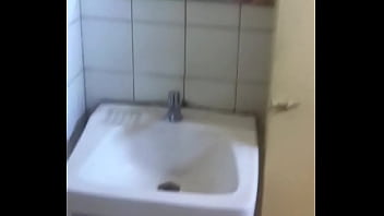 Jerk And Cum In The University' Restroom