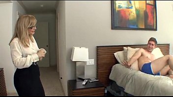 Busty Cougar Nina Hartley Fucks A Young Guy
