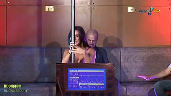 Nicole Bahls, Pole Dance Em Brincadeira De Dia Dos Pais - Hd