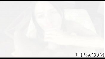 Gagging Girl With His Dick