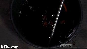 Painful Clamping For Beauty' Milk Shakes - Video 5364372