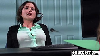 Sex Tape In Office With Busty Gorgeous Girl (krissy Lynn) Clip-17