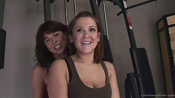 Homemade Lesbian Sluts Playing With A Strap-on