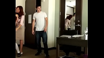 Step Mom And Daughter Fuck Boyfriend - girl, milf, young, threesome - Video 5299068