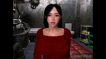 Pretty 3d Babe Gives Amazing Blowjob Before Getting Fucked During Her Interview