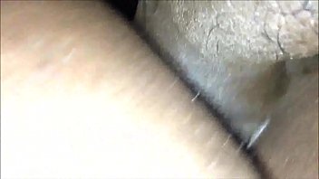 Black Amateur Couple Closeup Buttsex