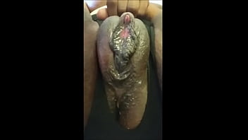 Black Mama Pleasing Herself