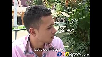 Sofa Bareback Party With Two Sexy Latinos Gael And Adrian