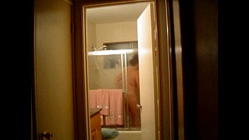 Dawn In The Shower Unaware Of The Cam.