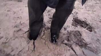 Downcoat And Chestwaders