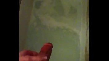 Jacking Off And Cumming In The Shower