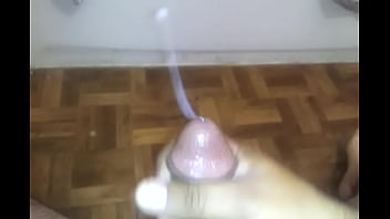 Small Hairy Cock Solo Quicky _ Cumshot