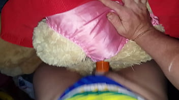 Panties, Pink, Dressing, Satin, Cross, Bear, Swimsuit, Teddy, Yiff, Plushie, Plush, Onepiece - Unknown - 2025 - Passionate - Performance - Video 5211880