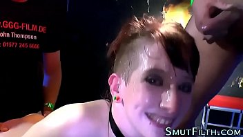 Kinky Euro Ho Gulps Jizz