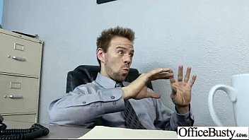 Busty Office Girl (diamond) Get Busy In Hardcore Sex Scene Clip-16